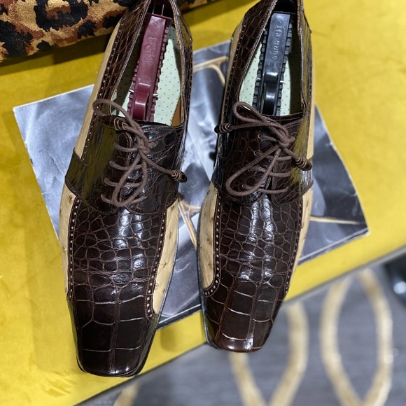9 Genuine leather, suede, and alligator shoe BULK. main image 7